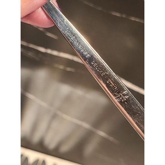 Oneidacraft Deluxe Stainless Capistrano Rose Floral Lot 74 Pieces Incl Serving - Picture 11 of 14